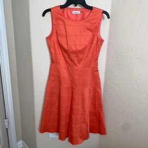 Orange Calvin Klein Aline Dress - Sz2